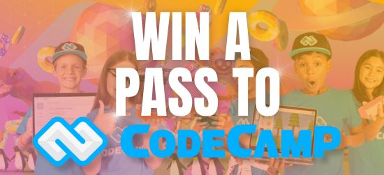 WIN a pass to Code Camp!